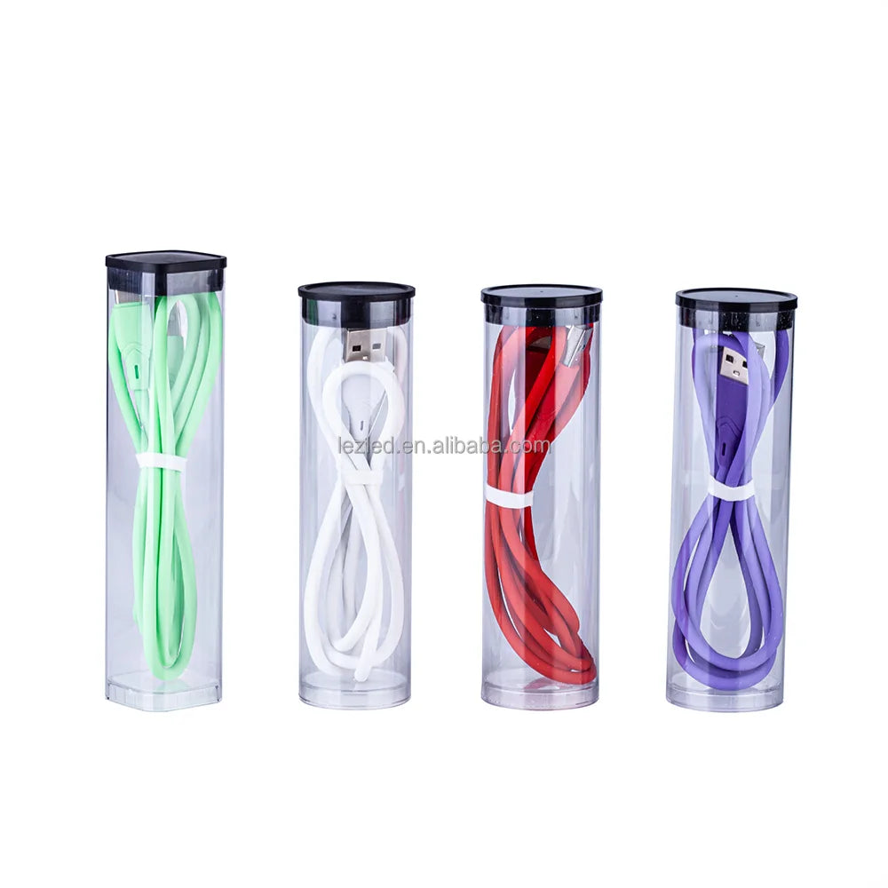 OEM Fascinating Price Transparent Packaging Clear Plastic Round Tube Box with Lid Screen Printing Craft Customized Size