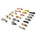 Exquisite Multi Color Metal Zipper Slider Creative Pattern Nylon Zip Head Zipper Puller