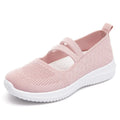New Breathable Women's Shoes Shallow Mouth Casual Flying Woven Mother's Shoes Comfortable Old Cloth Shoes