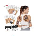 A.DSon Printable Temporary Waterslide Tattoo Paper Pack-Clear Color Multi-Size Water Transfer Decal Sheets for DIY Tattoos