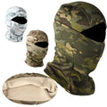 YAKEDA Winter Custom logo Black Camouflage Ocp Tactical Fashion Ski Thermal Fleece One Hole Hood Face Balaclava Mask