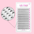 Abonnie Pre-Made Lash Trays 0.03 0.05 0.07 Slim Pointy Base Pre Made Lash Extensions Fans Narrow Heat Bonded Premade Volume Fans
