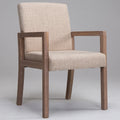 Modern Simple Retro Backrest Solid Wood Armrest Hotel Restaurant Dining Chair Leisure Chair Restaurant Chairs and Tables