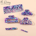 MiDairy European Trendy Jumbo Acetate Eco Friendly Headdress Massage Hair Combs Hair Claws Barrettes Clips