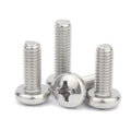 M1.6 M2 M2.5 M3 M4 M5 M6 M8 M10 Stainless Steel 304 316 Cross Recessed Phillips Pan Head Machine Screw MegaBDM