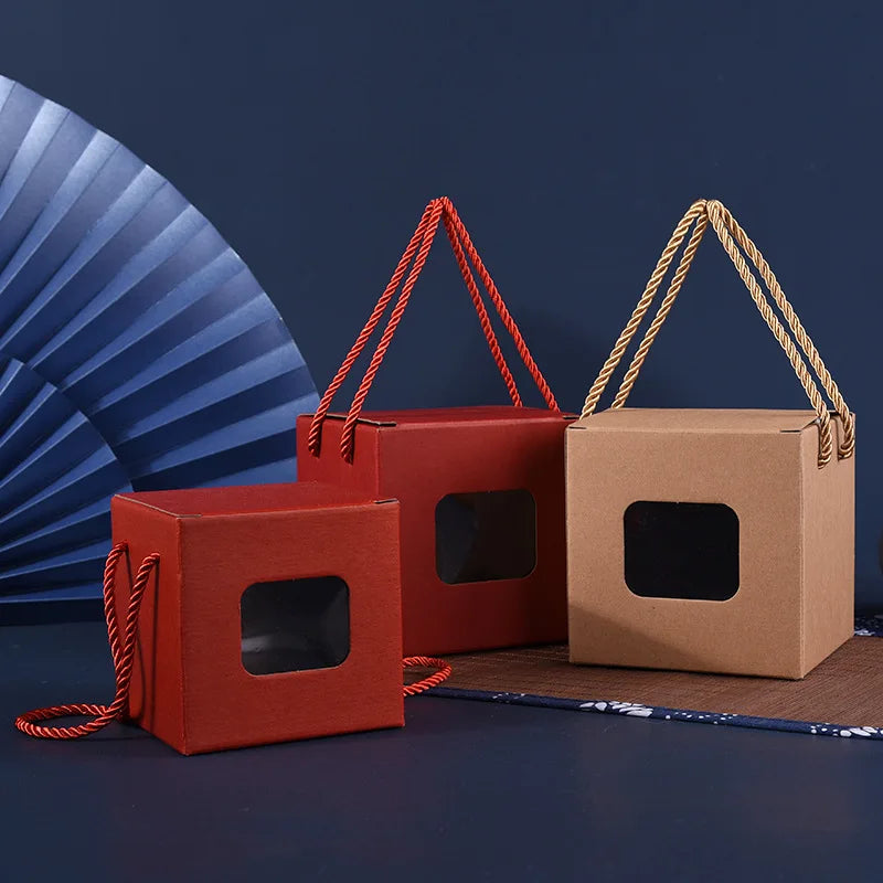 Wholesale Creative Kraft Paper Packaging Box High Matte Universal for Tea Honey Perfume Candle Wallet Custom Mug Gift Box