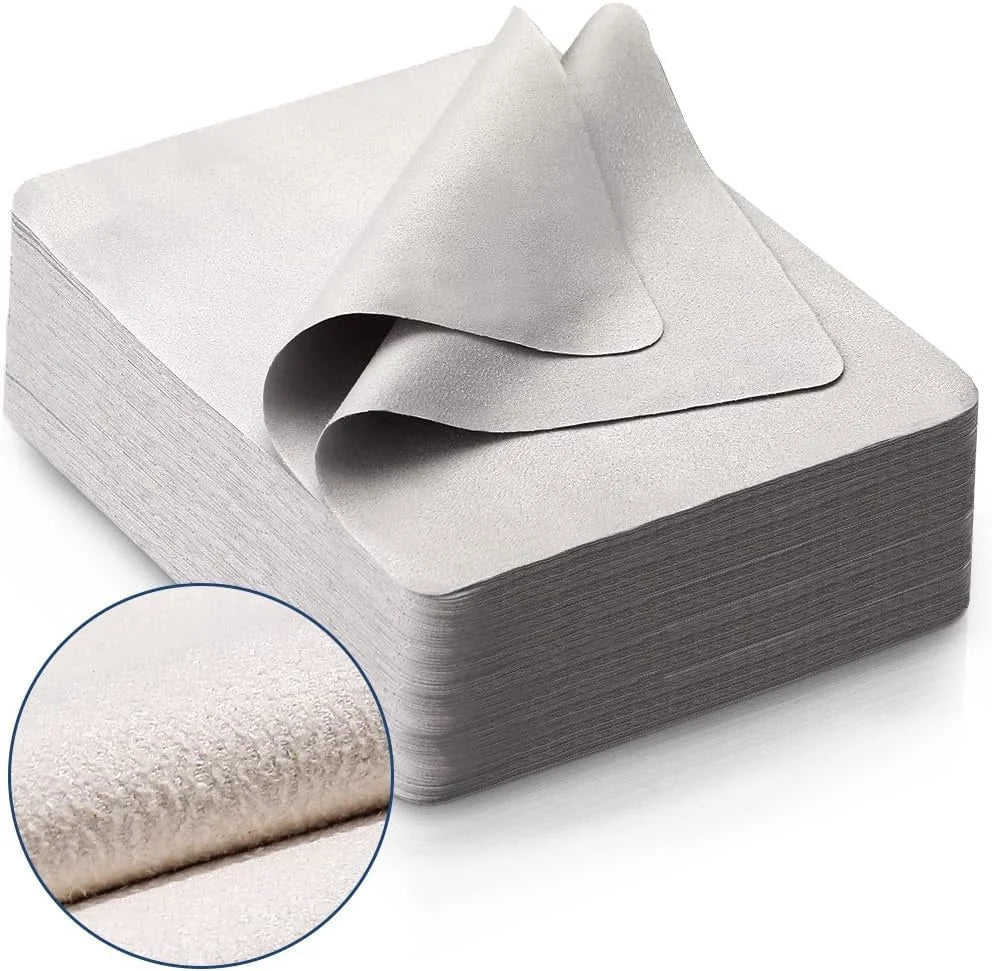 Wholesale Black Beige Suede Glasses Cloth Custom Logo Digital Printing Microfiber Lens Sunglasses Cleaning Cloth