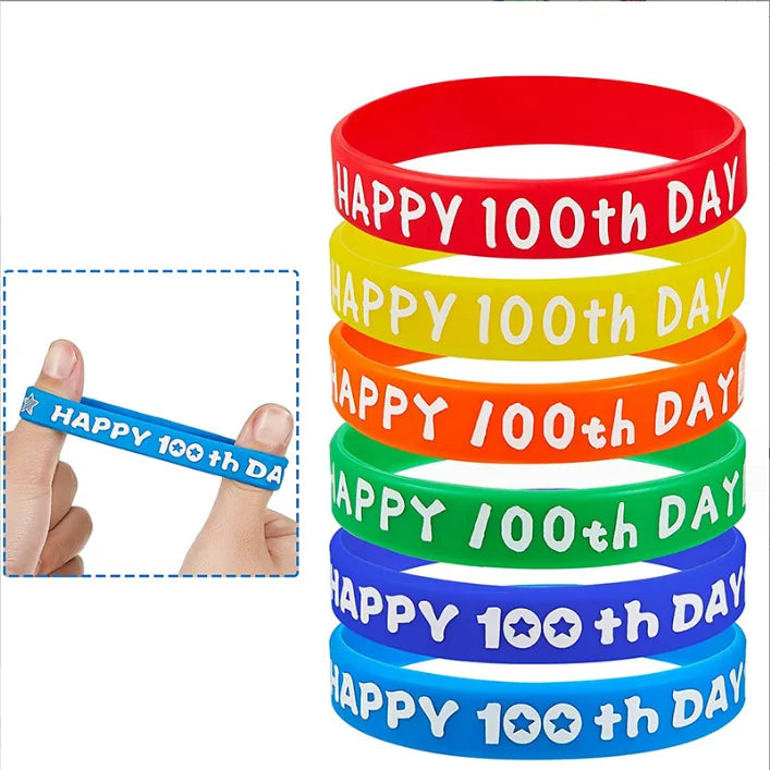 High Quality Custom Silicone Wristbands Personalized Gold Sport Bracelets with Message or Logo Custom Rubber Band