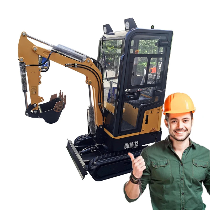 0.8 Ton 1 Ton China New Garden Use Mini Hydraulic Excavator Mini Bagger for Sale by CNMC