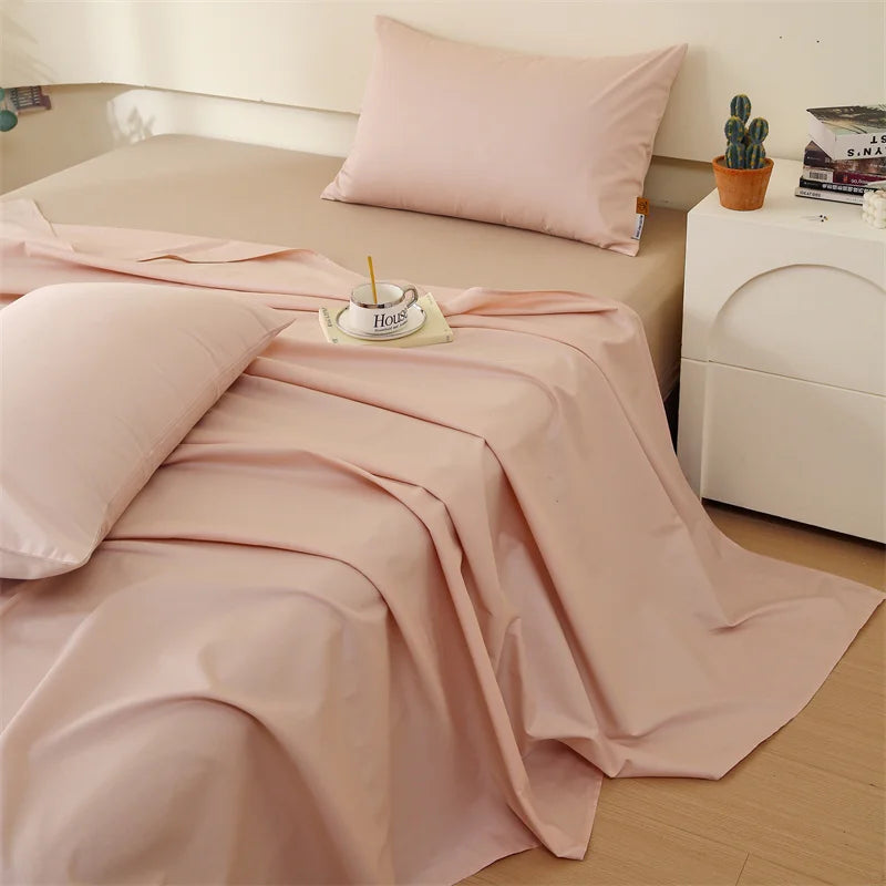 2023 New Technology 100% Cotton Hyaluronic Acid Infused Pillowcase Woven Plain Style Solid Stitching Technique for Home Hotel