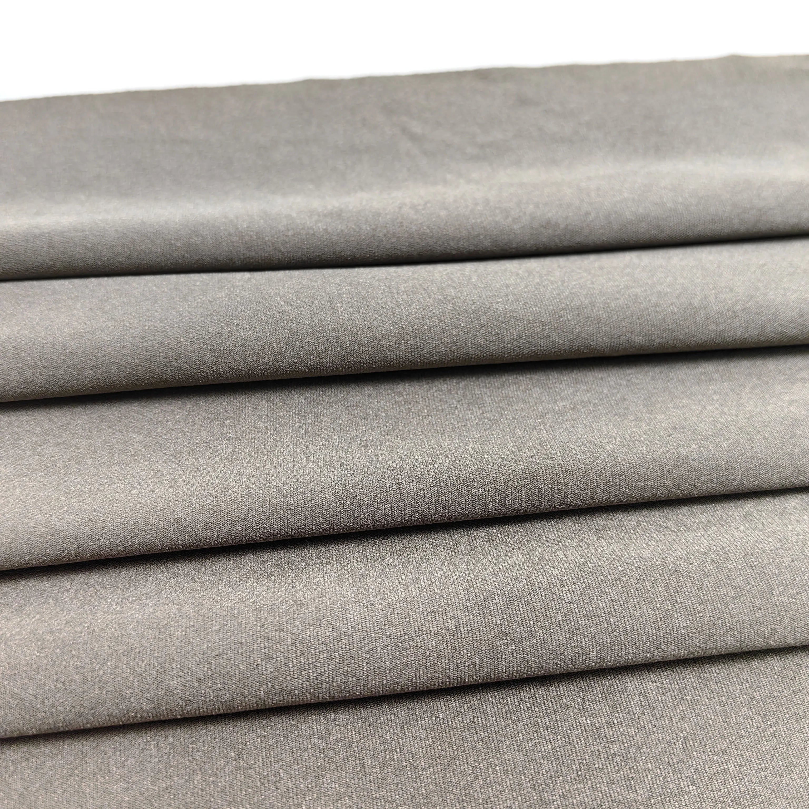 EMI Shielding Metallic Woven 4-Way Stretch Silver Fabric for Medical Equipment Home Decorations Curtain Canopy