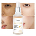 Private Label Face Serum Korean Skincare Organic Vegan Beauty Moisturizing Whitening Hydrating Vitamin C Facial Serum Essence