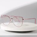 Metal Anti Blue Light Computer Glasses Eyeglasses Frames Wholesale Manufacturer Cat Eye Optical Glass 2026