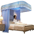 Luxury Large Mosquitera Folding Netting Bed Tent Portable Stand for Double Bed Queen Szie Mosquito Nets Bed