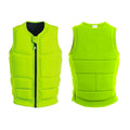 Factory Price Custom Logo Neoprene Adults  Professional Work Yellow Vest Life Jacket