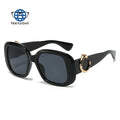 Teenyoun Wholesale Brand Designer Fashion Women Men Sun Glasses Shades Square Trendy Oversized Luxury Sunglasses Custom Logo