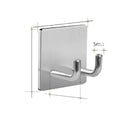 Heavy Duty Adhesive Hooks Wall Hangers Shower Caddy Hooks Bath Towel Hook for Bathroom