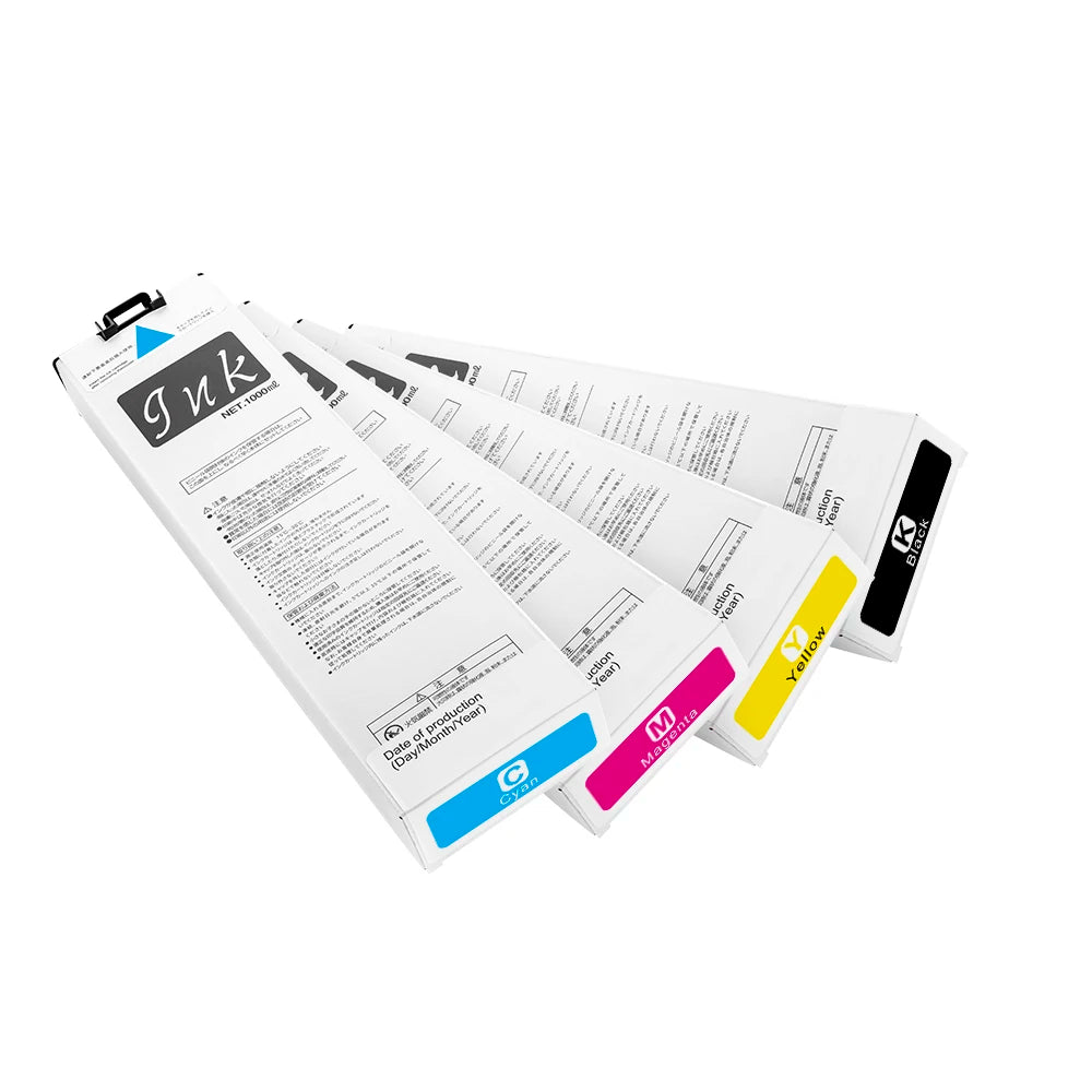 Ocbestjet 1000ML S-7295 S-7296 S-7297 S-7298 Compatible Ink Cartridge With Ink and Chip for Riso GD9630R 9631R 7330R Printer