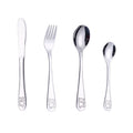 Customizable Zoo Kids Cutlery Set for School 304 Stainless Steel 20pcs Minimum with Case