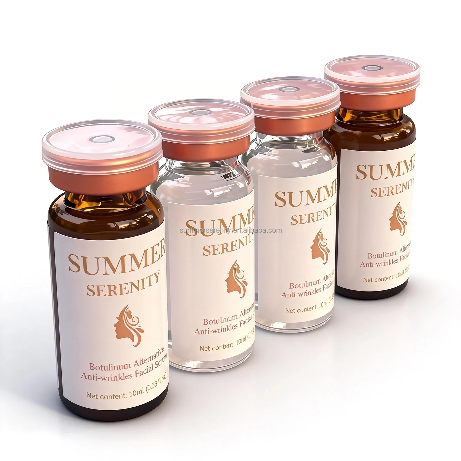 Custom Logo Anti-Aging Wrinkles Remover 10ml Face for Essence Peptide Infused Moisturizing Skin Rejuvenation Firming Whitening