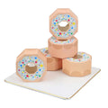 China Yiwu Manufacturer Hot Sale Biodegradable Wholesale champagne Paper Material Folding Octagon Empty Sweets Boxes for Ramadan