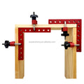 90 Degrees Auxiliary Fixture Woodworking Aluminum Square Right Angle Clamping Positioning Panel Fixing Clips Tools