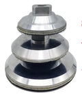 Diamond Polishing Pad 3/4"/5" Aluminum Backer Pad Based Backing Holder M14 5/8-11 Thread Angle Grinder