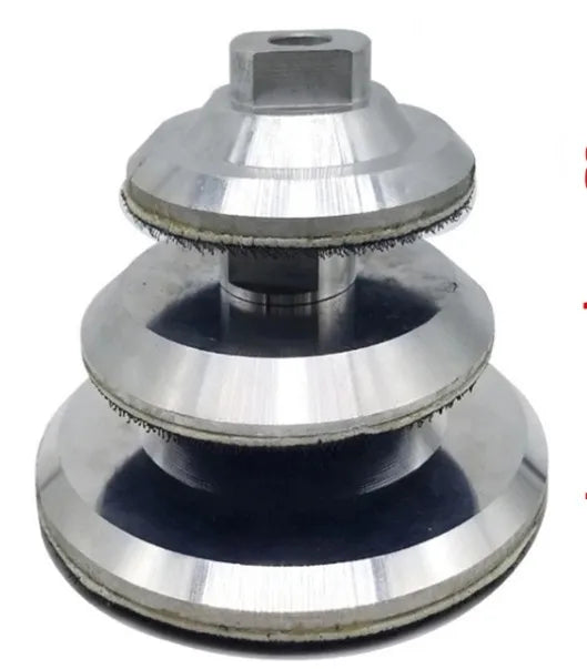 Diamond Polishing Pad 3/4"/5" Aluminum Backer Pad Based Backing Holder M14 5/8-11 Thread Angle Grinder