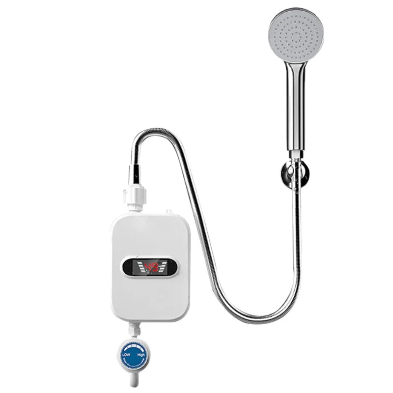 NEW 3500W CE Safe Automatic Thermostat Induction Bathroom Instant Electric Shower Waterproof Hot Water Heater