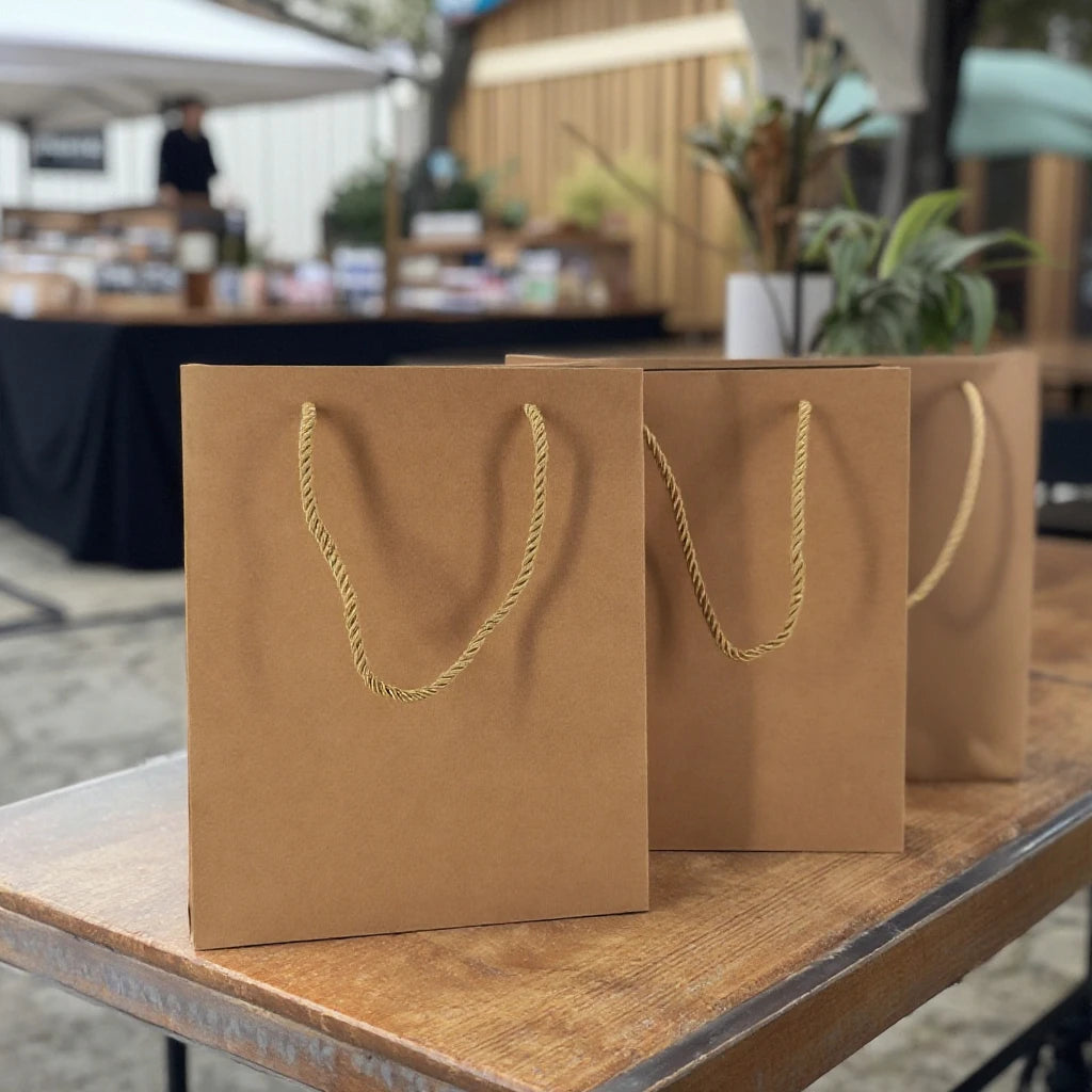 Best Quality Custom Printed Luxury Art Paper Bags for Clothing Candle Packaging Waterproof Recyclable Custom Sizes/Shapes Handle