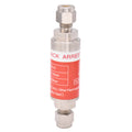 HAL-LOK HLGP 316L Stainless Steel Ferrule Type Manual Check Structure 1/4 Inch 3000 PSI High Pressure Gas Acetylene Flashback
