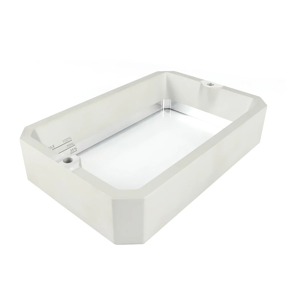 FYSETC Aluminum Material Rack Resin Tank for Prusa I3 DLP SLA 3D Printer Resin Vat With FEP Film for Prusa SL1 3D Printer