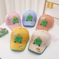 Kids 52CM 2-6years Children's Cartoon Baseball Hats Fall New Cute Kitten Girls Boys Outdoor Beach Camping Fishing Hat