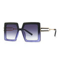 Wholesale Brand Luxury Sunglasses 2022 New Big square Oversized Sunglasses Sun Glasses Women Lunettes De Soleil