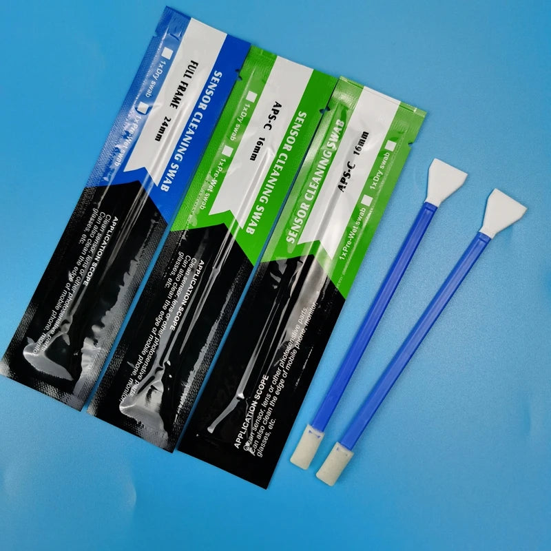 Individual Wrapped Microfiber Tipped Camera Lens Cleaning Swab with Double Heads