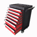 CE 201 Pcs Tool Sets SPCC Steel Heavy Duty 7-Drawer Storage Tool Cabinet 4-Wheel Brake OEM Customizable 3-Year Warranty Custom