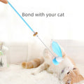 Interactive New Feather Fairy Cat Toy With Bell Feather Sticky Toys for Indoor Cats Kitten Play Chase Exercise