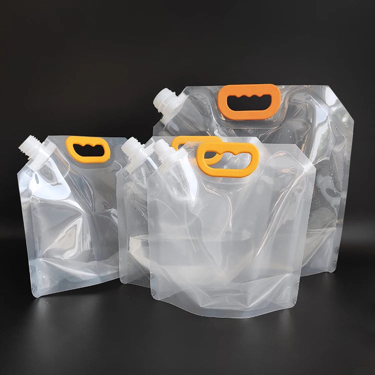 10L Big Plastic Collapsible Emergency Water Carrier tank Jug Container Bag for Outdoor Camping