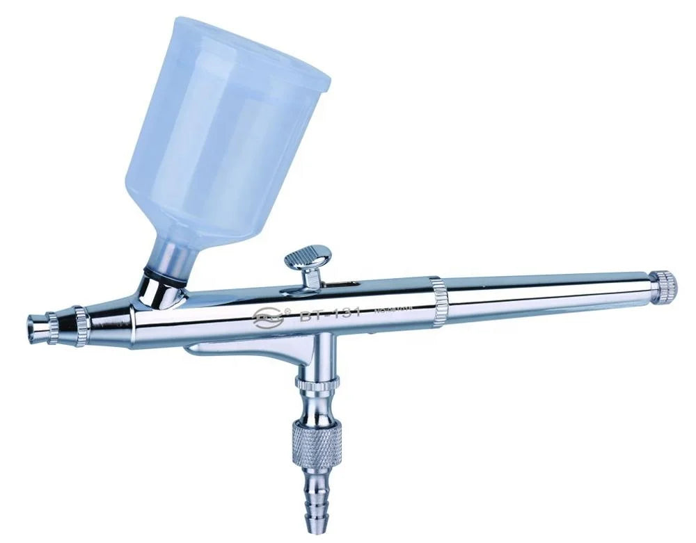 BOLT BT-131 Dual Action Mini Airbrush Kit Hot Dual Trigger Aerografo Gravity Feed Copper Nail Art Body Painting Eco-Friendly