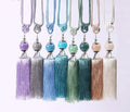 Simple Style Solid Curtain Hangs Ball Tassel Bandage Curtain Adornment Small Tassel Tie Rope