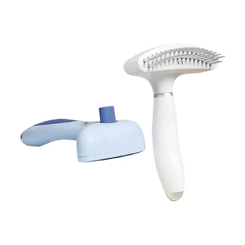 Self-cleaning Pet Undercoat Rake Comb Dog Dematting Tool Effectively for Long Hair Dogs