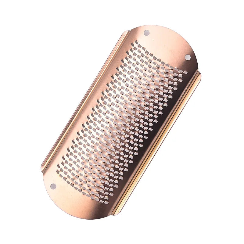 BIN Foot File Supplier In Stock Rose Color Stainless Steel to Remove Dead Skin Foot File