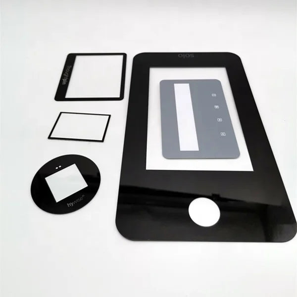 Custom 0.5mm 0.7mm 1mm 2mm Silk Screen Printing Glass Glass Temper Print Temper Glass Print