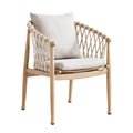 Juecheng Aluminium Dining Outdoor Chairs Restaurant Patio Chair Bistro Patio Garden Furniture Outdoor Garden Chair Set