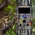 1080p & 4K Waterproof WiFi Trail Camera 30MP & 16 Mega SD Card for Wildlife Hunting & Outdoor Sports