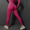 Women's Seamless Scrunch Butt Lift Yoga Leggings Workout Pilates Gym Pants Fitness Sport Pants