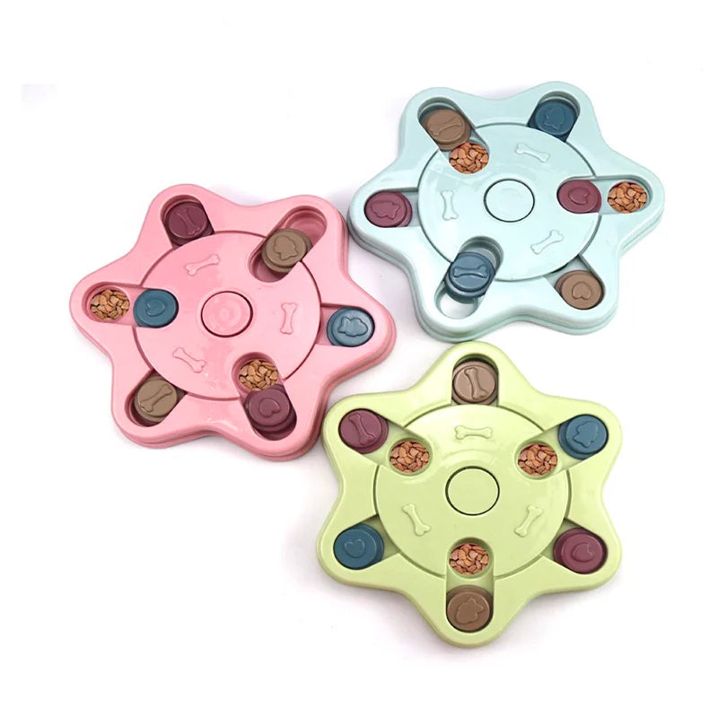 Hight Quality Pet Treat Interactive Food Slow Feeder Pet Puzzle Toy for Dogs&cats