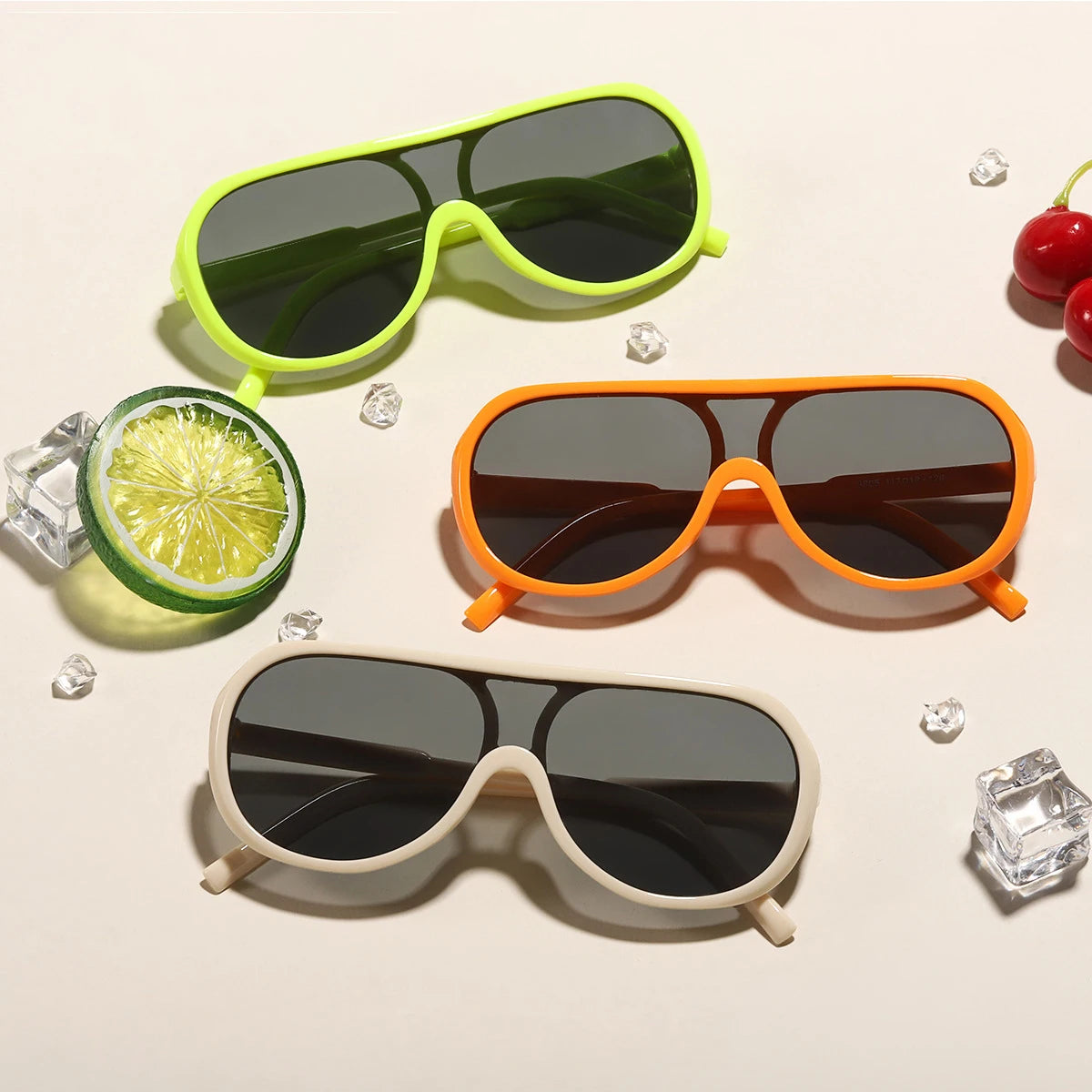 Trendy Candy Color Party Children Fashion Sunglasses 2023 Kids Sunglasses Girls Shades for Girls Boys