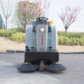 Plitoted Sweeper Driving Type Floor Sweeper Electric Floor Scrubber Machine with Lithium Battery M1250 M 1400 Everlift Brand