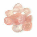 10pcs 18mm Natural Pink Rose Quartz Crystal Tumble Stone Polished Healing Specimen Rock